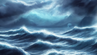One with the waves