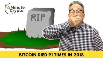 Bitcoin Died 91 Times in 2018