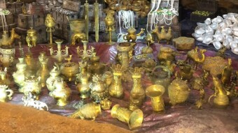 Guilin. Part 7. Silver Cave in Yangshuo. Grand Hall.