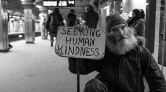 Show some humanity:-