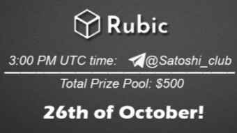 Rubic x Satoshi Club AMA Recap from 26th of October
