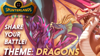 like some cheap Djinn Oshannus - my reason to play Void Dragon in Splinterlands