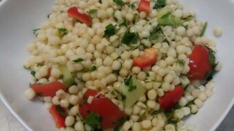 Foodbook #157 traditional salad from Greek islands
