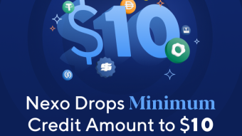 NEXO drops minimum credit amount to 10$