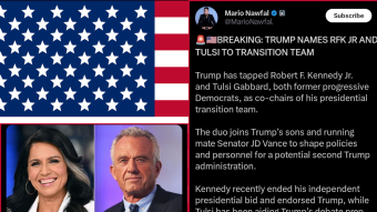 Trump’s Transition Team Just Got a Kennedy Kick – And a Bitcoin Boost!