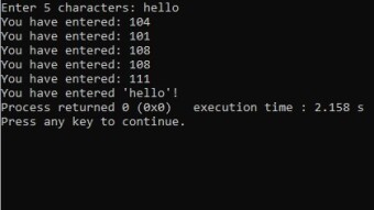 Working with strings in C