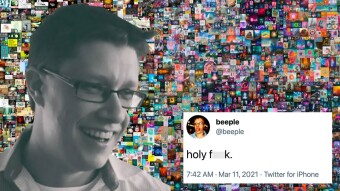 The Launch of the NFT Fine Art Movement: Beeple's "Everydays: The First 5000 Days"​ nets $69 million. "I'm going to Disneyland"​