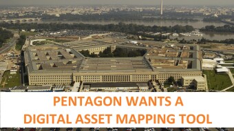 Pentagon contracts Inca Digital, want them to provide a digital asset mapping tool
