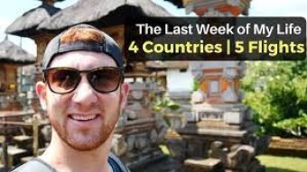 My Life: 4 Countries, 5 Flights, 20K Kilometers