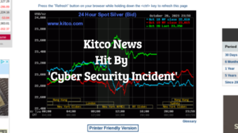 Kitco News Site Experiences Cyber Security Incident