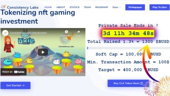 Consistency Labs private sale is in progress.