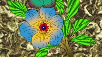 Colorful Flower "nft art.