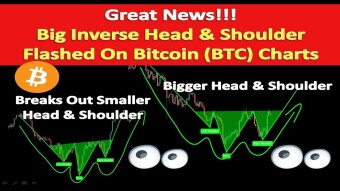Great News!!! Big Inverse Head & Shoulder Flashed On Bitcoin (BTC) Charts