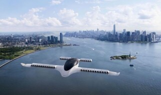 unveiling a new model of Flying Taxi