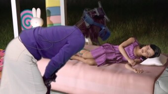 VR equipment allowed the mother to meet her dead daughter again
