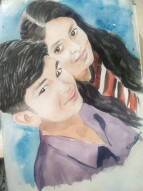 My Valentine gift to a beautiful couple.