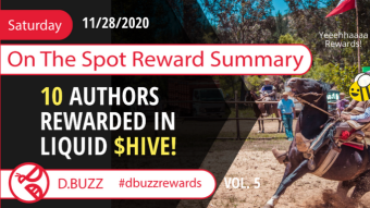 On The Spot Reward Summary: Sauntering up to Week 5