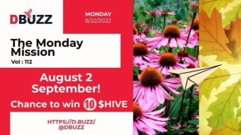 Win 10 $HIVE Tokens >> The Weekly Challenge >> From D.Buzz (ROUND 113)