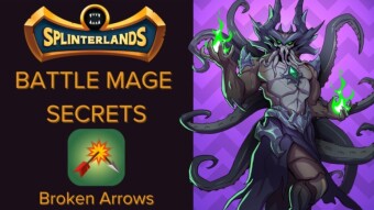 The Splinterlands Battle Mage Secrets - Legionnarie Alvar Will Break Bones And Arrows Broken