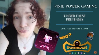 Under False Pretenses (Giveaway Results & More) | Pixie Power Gaming