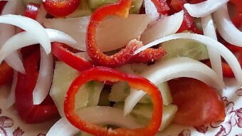 Daily meal #101 colorful salad