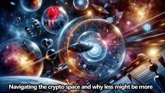 Navigating the crypto space and why less might be more