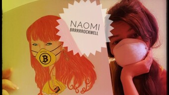 ⭐CryptoCartoon of Naomi Brockwell⭐
