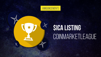 $ICA listed on CoinMarketLeague