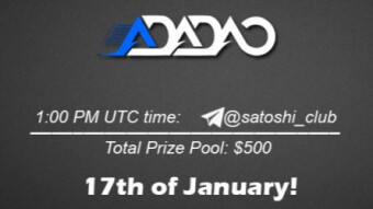 ADADAO x Satoshi Club AMA Recap from the 17th of January