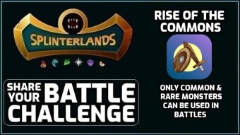 Splinterlands | Rise of the Commons Battle Challenge