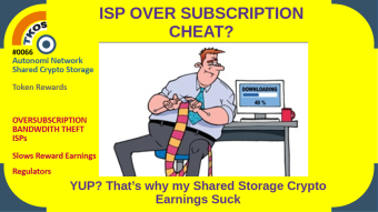 Why My ISP "OVERSUBSCRIPTION Cheat" Screws up my Online Crypto Earnings