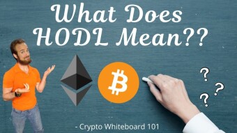 What Does HODL Mean?  - Crypto Whiteboard 101