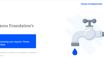 tezos faucet