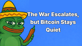 The War Escalates, but Bitcoin Stays Quiet