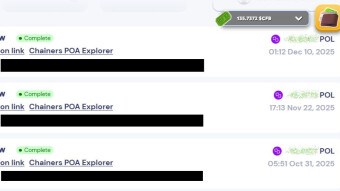 Chainers: How Much Did I Get Paid This Time?