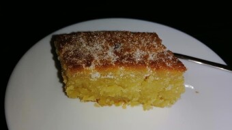 Foodbook #537 Sweet Semolina Cake - Ravani