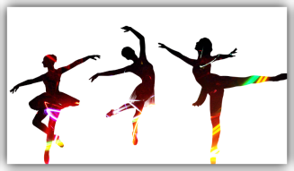 👁‍🗨 Using Light To Bring Silhouettes To Life - Ballet Dancers