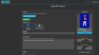 Mint your first NFT on GhostMarket