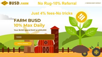 The Crypto Farm Diary: BUSD Farm. Learn how to generate over 3000$ per month in passive income in the next 3 months with the BUSD Farm App.