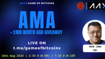 AMA Recap - AAX x Game of Bitcoins