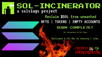 Sol-Incinerator: The Tool To Clean Your Solana Wallet.