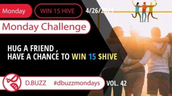 Win 15 HIVE >> Monday Challenge >> From D.Buzz (ROUND 42)