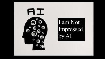 I Am Not Impressed by AI