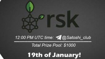 Join the AMA of Satoshi Club x RSK. Rewards: 1000 USDT, January 19th.