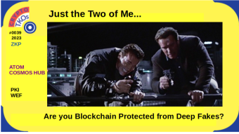 Blockchain Protect your Voice and Face from Deep CGI Fakes? Any takers?