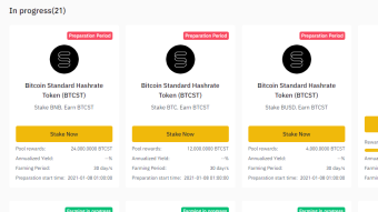 Collateralising BTC Hashrate on Binance?