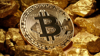 Bitcoin potential as % of gold market