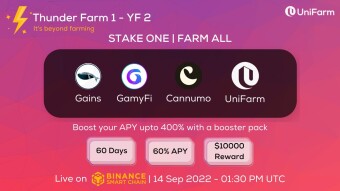 Launching Thunder Farms 1 YF-2 | Gains Associates, Cannumo, and GamyFi