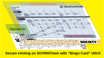 SOVRINTown- Bingo Card eVoting with IOTA Smart Contracts
