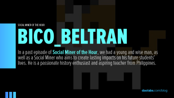 Bico Beltran: Naghahangad na Guro ng Kasaysayan na Gumagamit ng Social Mining sa Bridge Divides sa Pilipinas